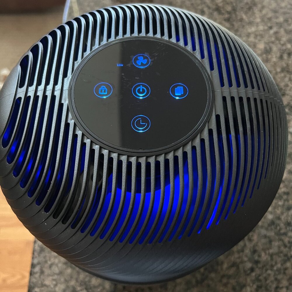 Shardor XLDAP360 Medical-Grade Intelligent Air Purifier Black